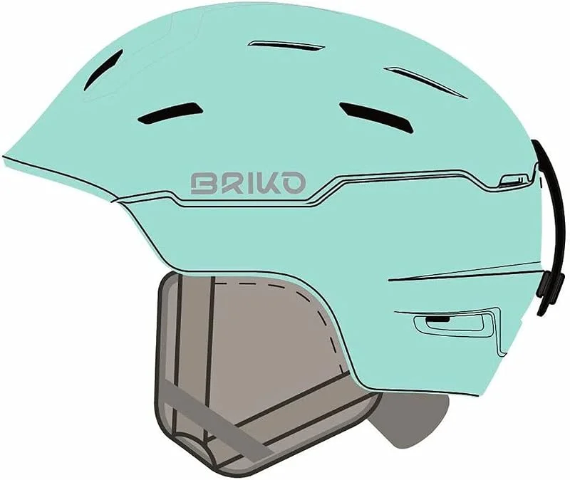 Casco de esquí, Snow de Mujer Crystal 2.0 Briko — Equipo esqui