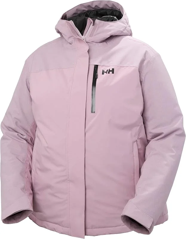Helly Hansen Mujer W Snowplay Plus Chaqueta, Morado, 1X — Ropa esqui