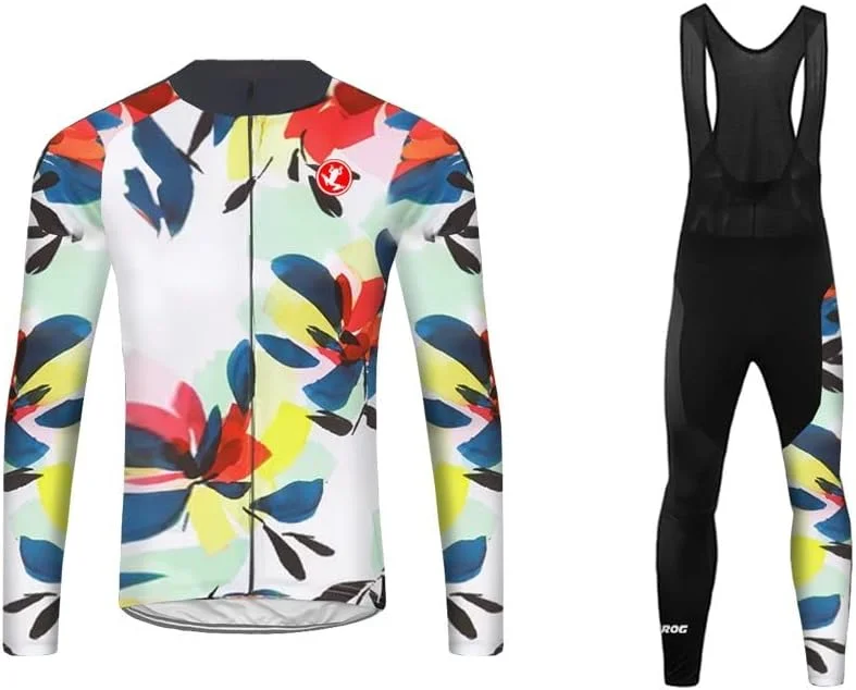 UGLY FROG Invierno Ciclismo Maillots Chaqueta para Hombres con Tirantes Manga Corta Transpirable Secado Rápido con 20D Acolchado Gel Culotes Pantalones Cortos Térmico — Ropa esqui