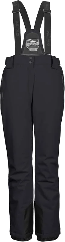 killtec Ksw 249 LG Wmn Ski Pnts_erielle - Pantalones de esquí con Tirantes extraíbles, protección en los Bordes y paranieves Mujer — Ropa esqui