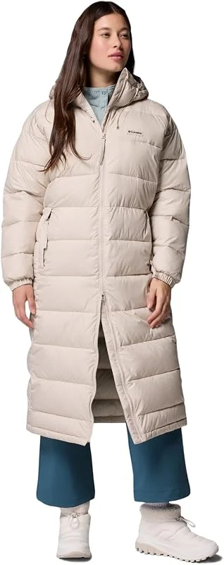 Columbia Pike Lake 3 Long Jacket Chaqueta acolchada con capucha Mujer (Pack de 1) — Plumon fino