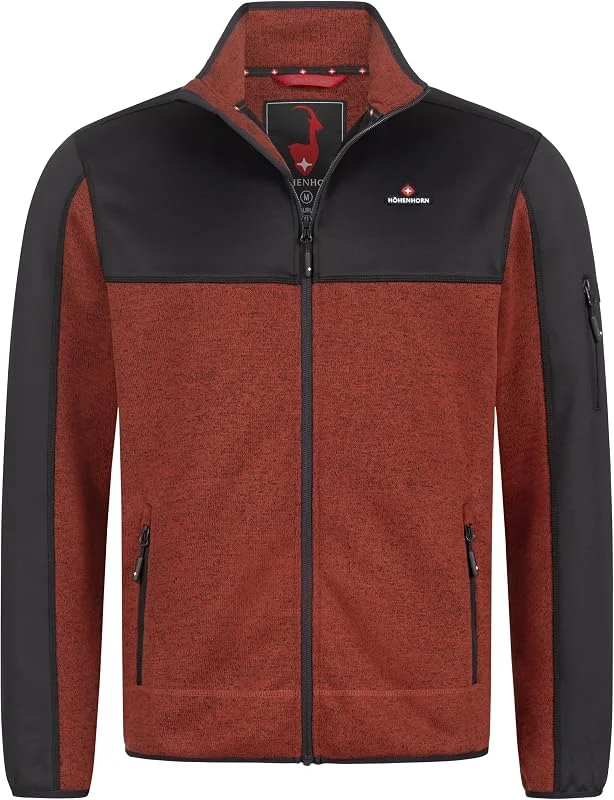 Höhenhorn Naurun Chaqueta de forro polar híbrida para hombre — Plumon fino