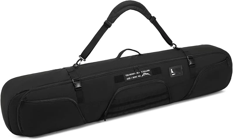 Bolsa para Snowboard de 170cm, Acolchada Bolsa para esquís de esquí — Equipo esqui