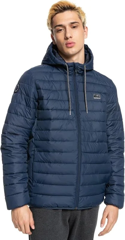 Quiksilver Scaly Hood Cortavientos Hombre (Pack de 1) — Plumon fino