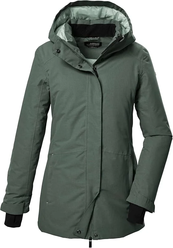 Killtec Kow 93 Wmn Pkr Parka funcional, parka con capucha Mujer — Plumon fino