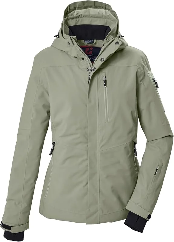 killtec Mujer Chaqueta de esquí con capucha KSW 228 WMN SKI JCKT — Ropa esqui