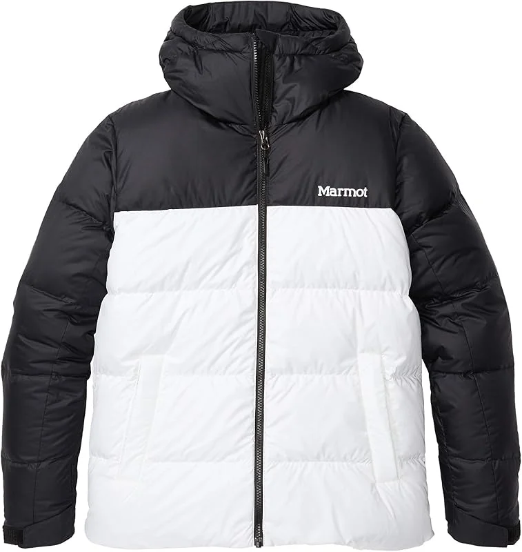 Marmot Wm's Guides Down Hoody F22 Chaqueta de plumas aislante ligera, 700 pulgadas cúbicas, chaqueta para exteriores, anorak resistente al agua, resistente al viento Mujer (Pack de 1) — Plumon fino
