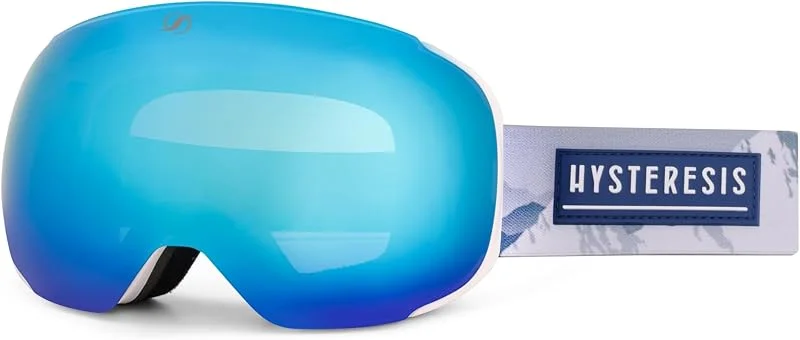 HYSTERESIS Freeride Magnet - Máscara de esquí, snow con lentes magnéticas Intercambiables — Equipo esqui