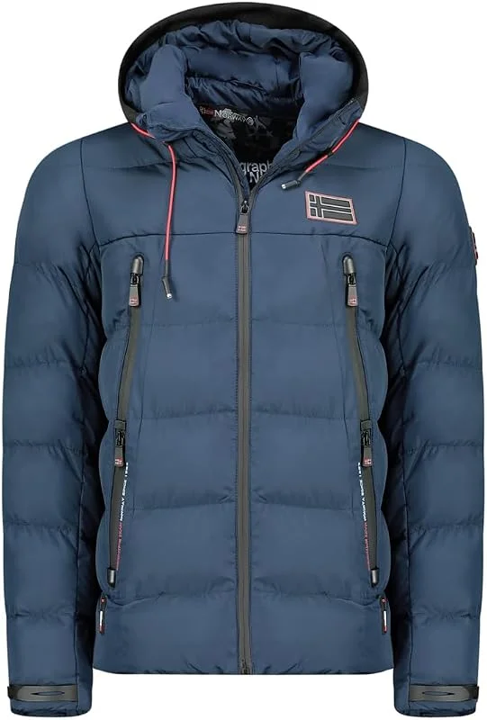 Geographical Norway- Parka hombre con capucha modelo ARDENO — Plumon fino