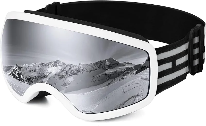 EasYoung Kids Ski Goggles, Children Skiing Snowboard Goggles for Boys Girls Junior, Snow Glasses Helmet Compatible — Equipo esqui