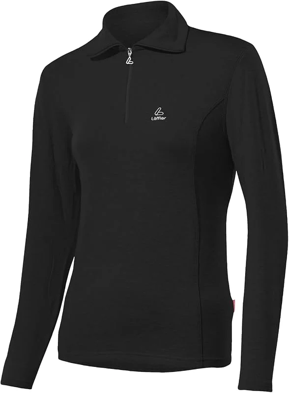 Löffler Pulli DA. Transtex Zip-Rolli Basic - Chaqueta de esquí para Mujer — Ropa esqui