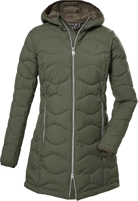 G.I.G.A. DX Gw 20 Wmn Qltd Prk Parka acolchada con capucha, parka funcional con aspecto de plumón Mujer (Pack de 1) — Plumon fino