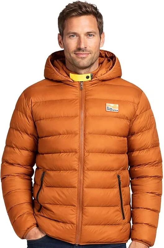 Geographical Norway Plumífero Fino Hombre Cálido Casual — Plumon fino