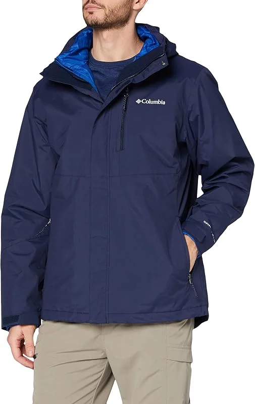 Columbia Element Blocker Interchange Jacket, Chaqueta De Invierno 3 En 1 Hombre — Ropa esqui