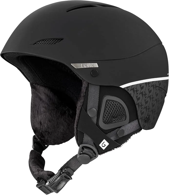 Bollé - Juliet Casco De Esquí, Casco ABS diseñado Especialmente para Mujeres, Carcasa ultrarresistente, + Click-TO-FIT System, Ventilación Ajustable, Tallas S y M — Equipo esqui