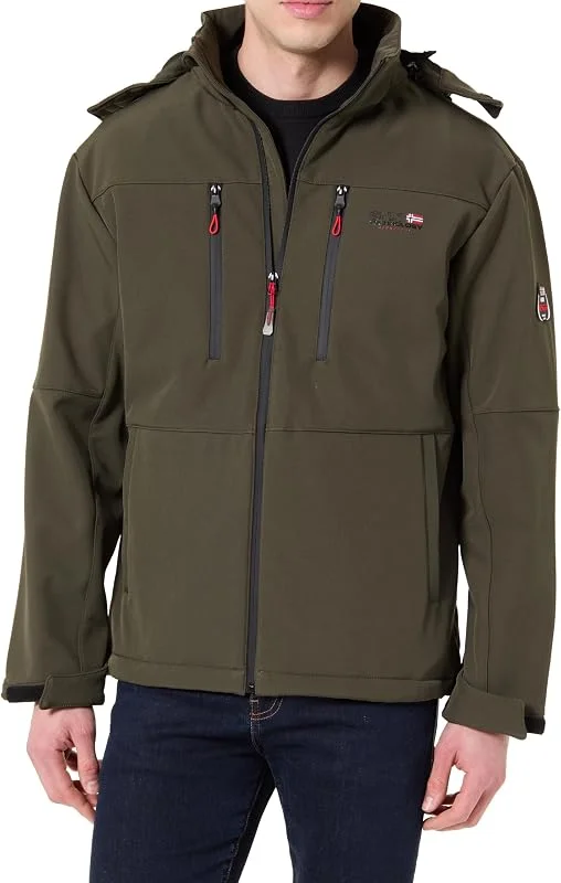 Geographical Norway Timmexama_Men Softshell Hombre, Caqui, S — Ropa esqui