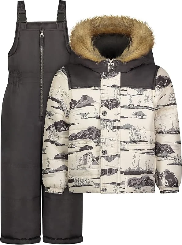 OshKosh B'Gosh Ski Jacket and Snowbib Snowsuit Set Traje para Nieve Niños — Ropa esqui