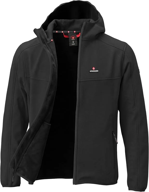 Höhenhorn Alpberg Chaqueta ligera Softshell para hombre, para exteriores, chaqueta de entretiempo — Plumon fino