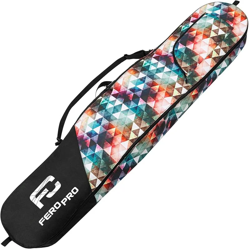 Premium Funda para Tabla de Snowboard para Hombre Cargo Board Protection Bag Bagpack 170 cm Bolsa con Bolsillo Cremallera y Correa para el Hombro [051] — Equipo esqui