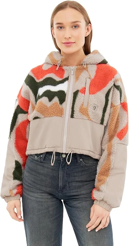 Johnny Urban Chaqueta Polar Teddy Corta Hombre y Mujer - Carey — Ropa esqui