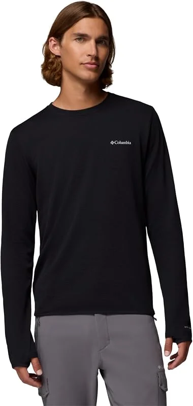 Columbia Tech Trail™ Utility Warm LS Crew Camiseta técnica de Manga Larga Hombre (Pack de 1) — Ropa esqui