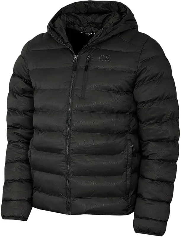 Calvin Klein 2026 Chaqueta San Gabriel Acolchada Jacquard Hombre — Plumon fino