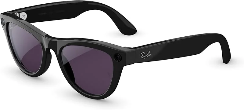 RAY-BAN Meta Gen 2 Skyler - Gafas IA - Negro Brillante — Equipo esqui