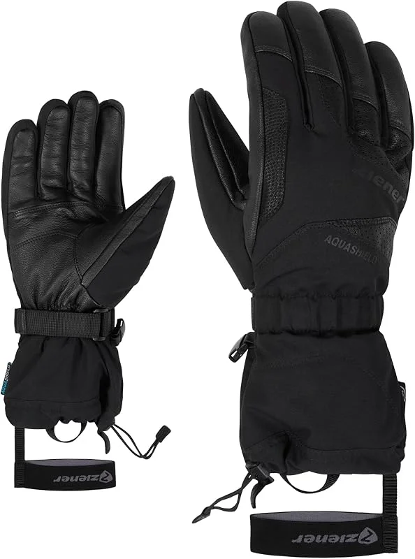 Ziener Gaiku esquí, Deportes de Invierno, Guantes Impermeables de Lana, Hombre — Ropa esqui