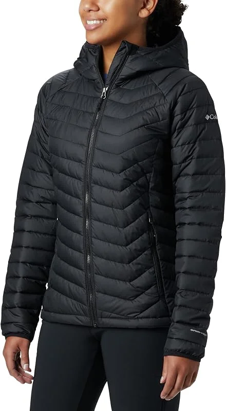 Columbia Powder Lite Chaqueta Acolchada Con Capucha Mujer (Pack de 1) — Plumon fino