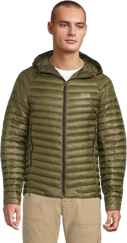 Mountain Hardwear Ghost Whisperer - Chaqueta con capucha para hombre ( ) — Plumon fino