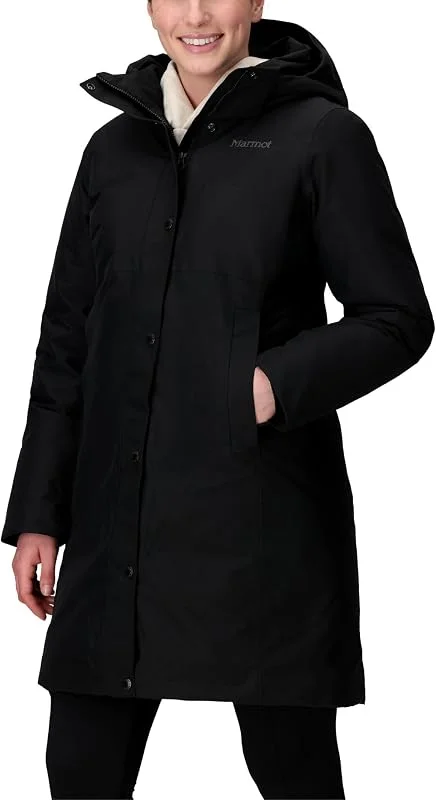Marmot Wm's Chelsea Coat Insulated Hooded Winter Coat Mujer — Plumon fino