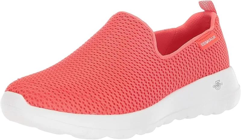 Skechers Go Walk Joy Regular, Zapatillas, Mujer, Coral, 36 — Plumon fino