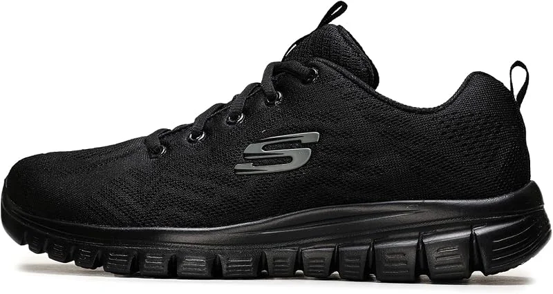 Skechers Mujer Graceful Get Connected Trainers — Plumon fino