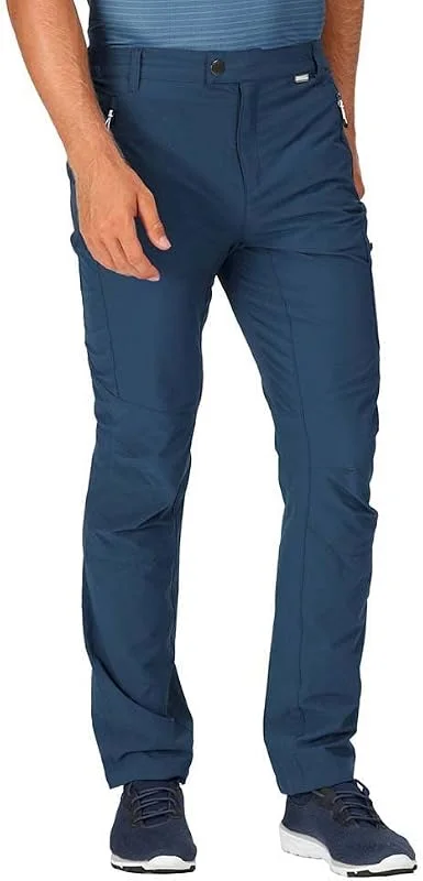 Regatta Highton - Pantalones de invierno Isoflex duraderos repelentes al agua con forro de tela de tacto cálido y protección UV — Ropa esqui