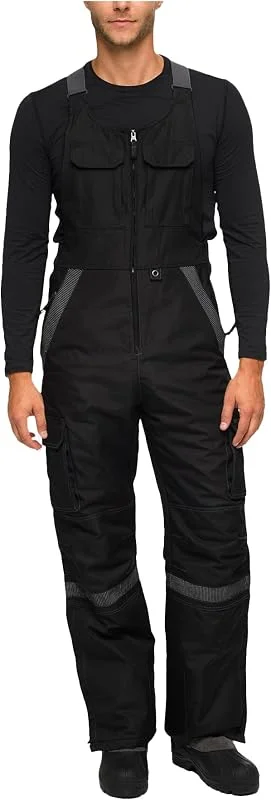 ARCTIX Men's Tundra Ballistic Bib Overall W, Added Visibility - Mono para la Nieve Hombre — Ropa esqui