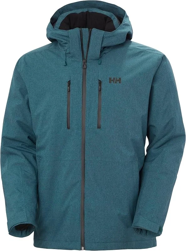 Helly Hansen Chaqueta Juniper 3.0 para hombre, Dark Creek, L — Ropa esqui