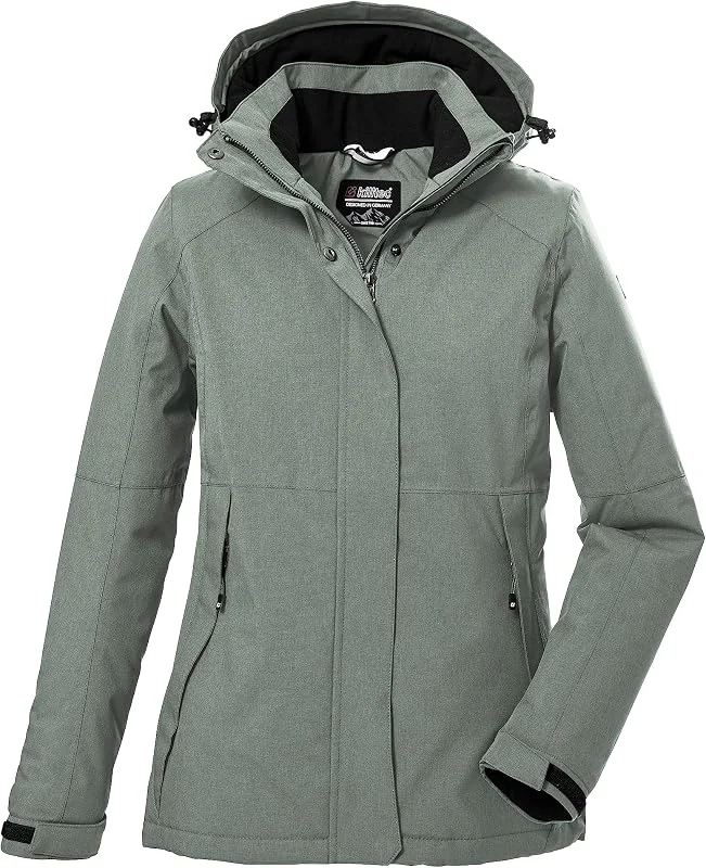 Killtec Kow 37 Wmn Jckt Chaqueta funcional, chaqueta de exterior con capucha desmontable Women´s — Ropa esqui