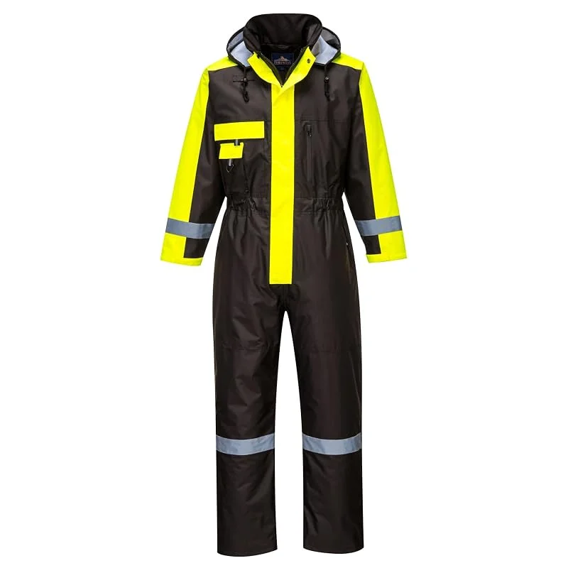 Portwest Mono de invierno, Color: Negro, Talla: XXL, S585BKRXXL — Ropa esqui