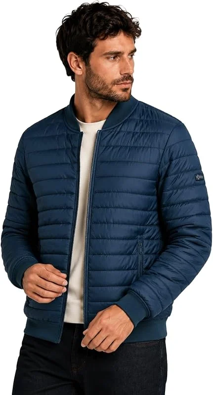 Norway - Chaqueta de plumón para hombre, ultraligera, 60 gramos, para primavera — Plumon fino