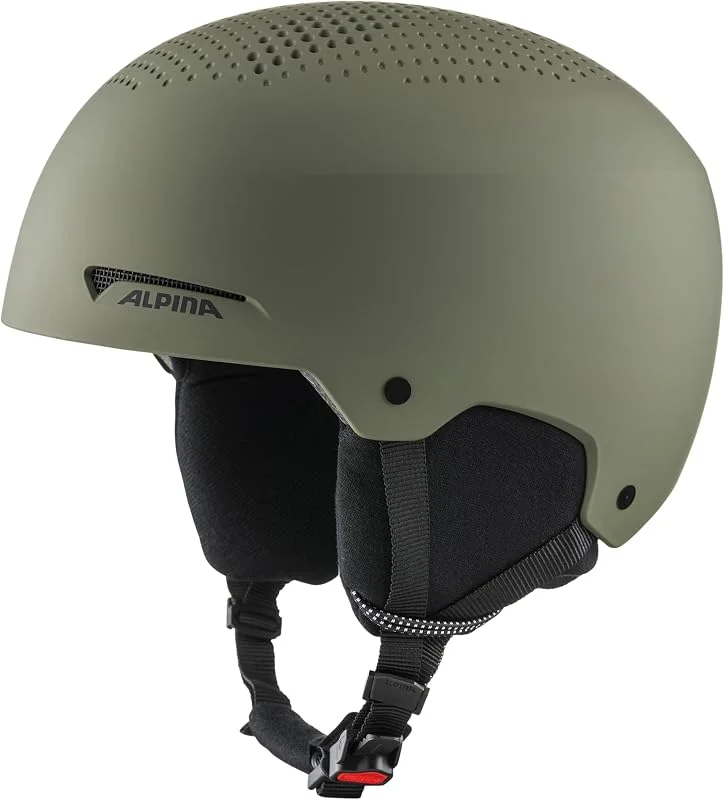 ALPINA Arber A9241-Copy - Casco de esquí y Snowboard, Color Verde — Equipo esqui