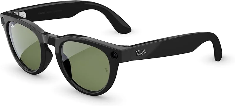 RAY-BAN Meta Gen 2 Headliner - Gafas IA - Negro Brillante — Equipo esqui