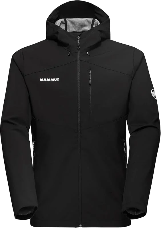 Mammut Outdoor Softshell Hooded Jacket Chaqueta Softshell Hombre — Ropa esqui