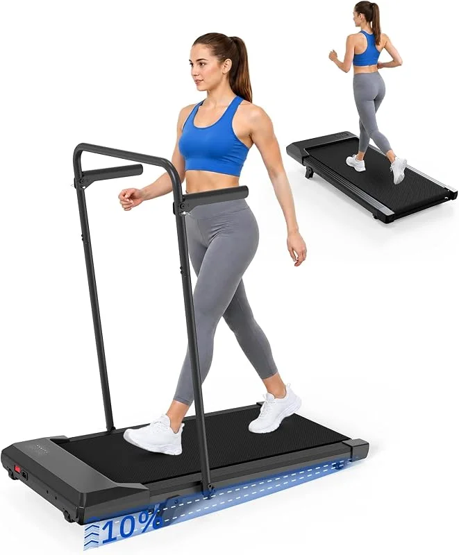 Superun Cinta de Correr con Inclinación, 2, 5-3 CV, 1-12km, h, Control App — Equipo esqui