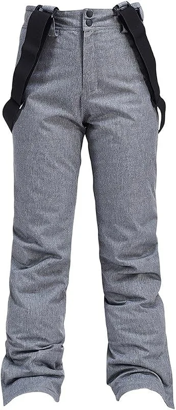 Pantalones De Esquí para Mujer Y Hombre, Térmicos, Softshell, Gruesos Y Cálidos, con Aislamiento, Impermeables, para Snowboard Y Tirantes. — Ropa esqui