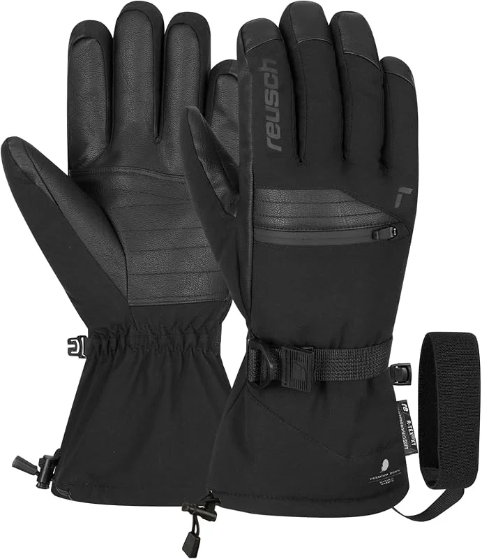Reusch Torres R-Tex XT-Guantes para Hombre, Impermeables, Transpirables — Equipo esqui