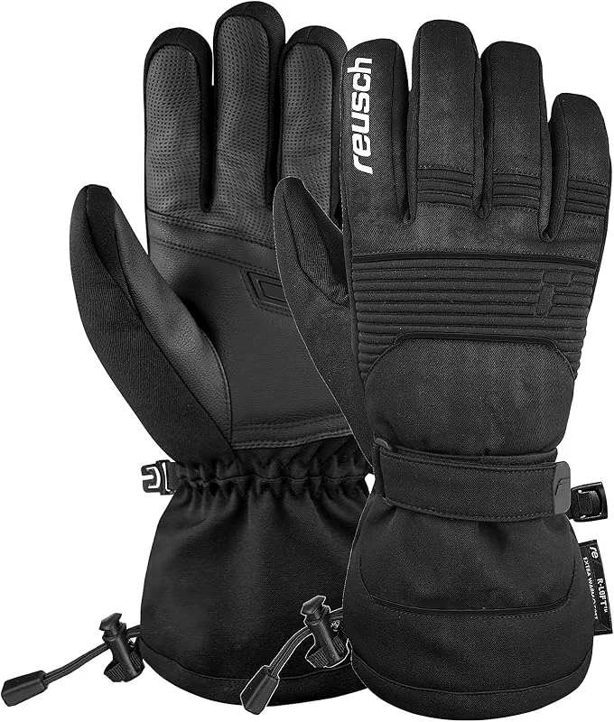 Reusch Unisex - Adult Crosby R-Tex XT with Waterproof Membrane, Comfortable Warm Ski Gloves, Sports Gloves, Snow Gloves, Winter Gloves — Ropa esqui