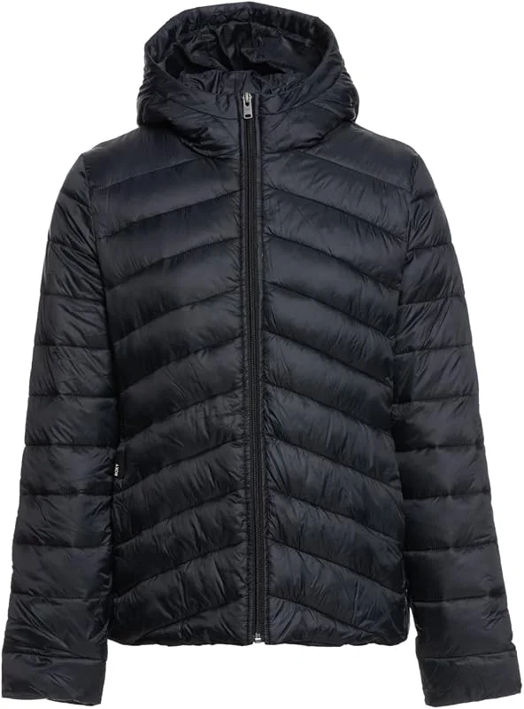 Roxy - Coast Road Hooded Jacket para Mujer — Plumon fino