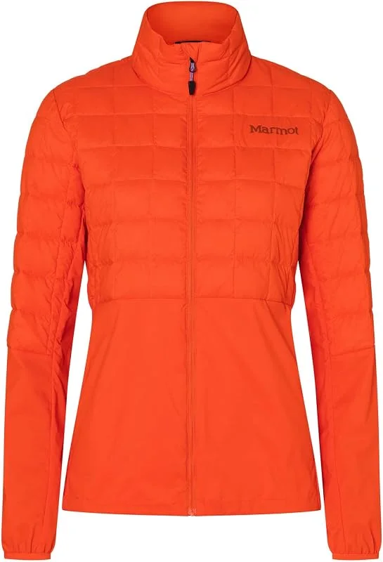 MARMOT Wm's Echo Featherless Hybrid Chaqueta de senderismo con aislamiento, chaqueta funcional repelente al agua, chaqueta acolchada con forro, a prueba de viento Mujer (Pack de 1) — Plumon fino