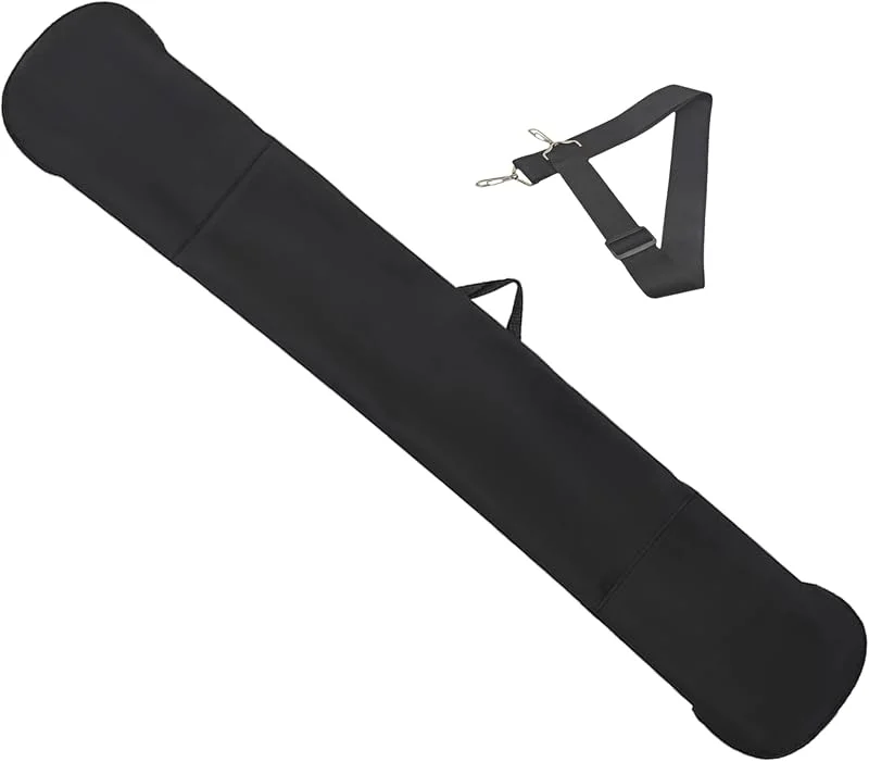 Bolsa de snowboard acolchada para snowboard, esquí, bolsa de viaje con correa ajustable para el hombro y bolsillos para almacenar y transportar snowboard — Equipo esqui