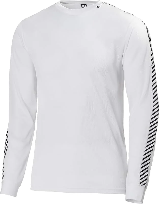 Helly Hansen Camiseta Térmica Hombre LIFA Stripe Crew – Camiseta Interior Ligera con Elasticidad Natural — Ropa esqui